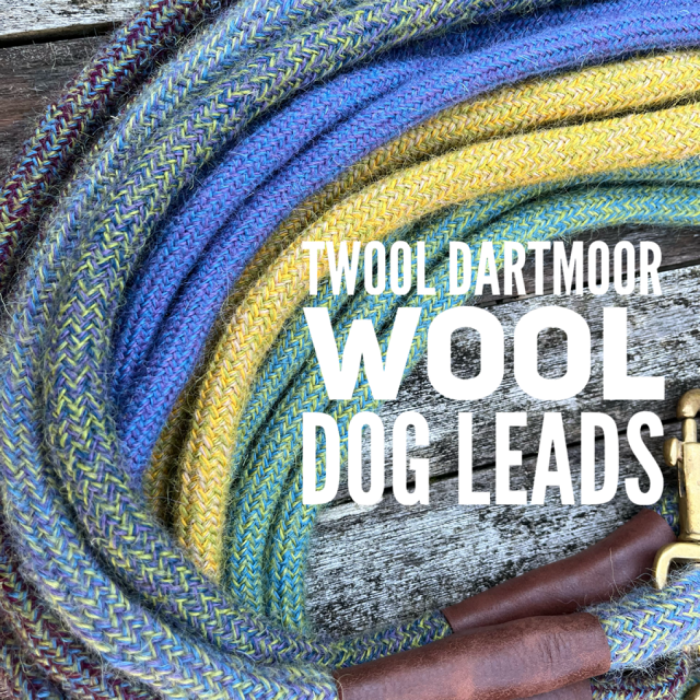 Twool Dartmoor Wool Dog Leads
